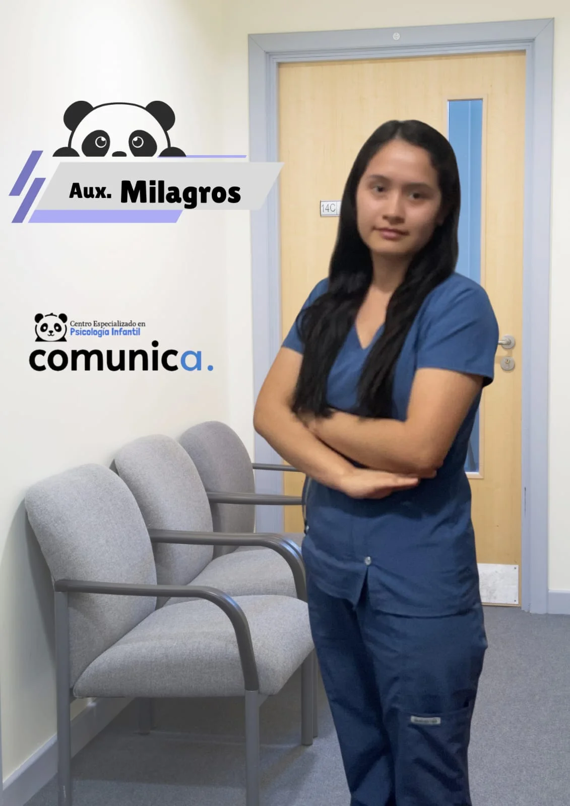 Milagros Chacon — Recepción, admisiones y control de agenda