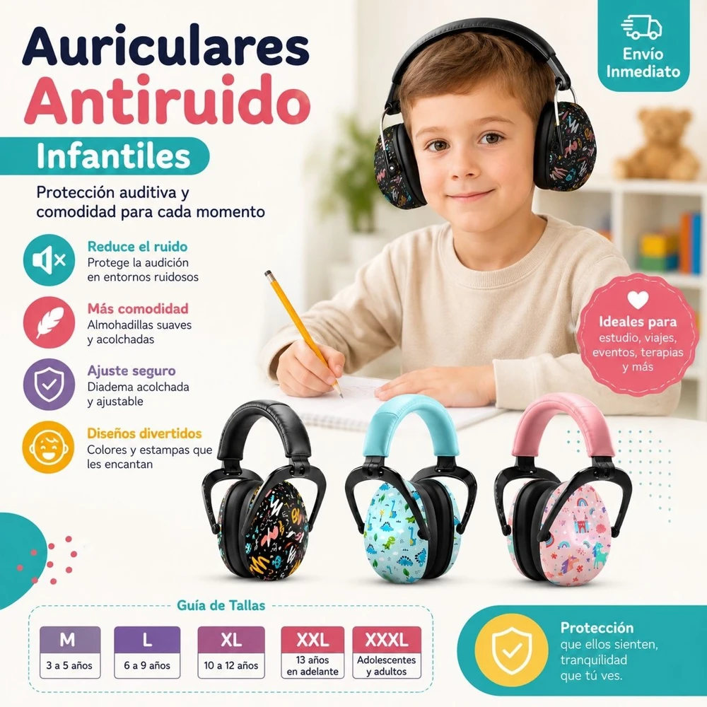 Auriculares Antirruido Infantiles