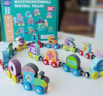 Tren didáctico Montessori